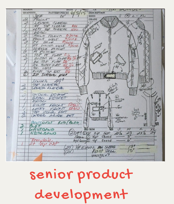 Senior Product Development